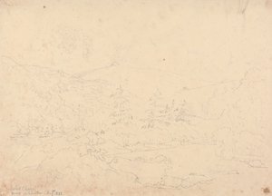 Holne Chase nära Ashburton, 30 maj 1833 av Capt. Thomas Hastings