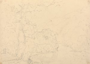 Holne Chase on the Dart, 30 maj 1833 av Capt. Thomas Hastings