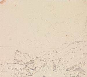Landslip, Isle of Wight, 13 augusti 1829