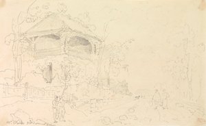 Mr Wards gamla sommarhus, Isle of Wight av Capt. Thomas Hastings