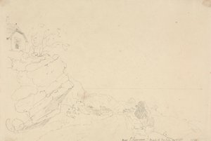 Nära Saint Lawrence, Isle of Wight av Capt. Thomas Hastings