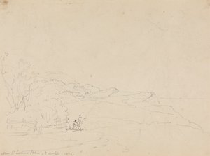 Nära Saint Lawrence Station, Isle of Wight av Capt. Thomas Hastings