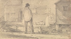 På Hastings Beach, augusti 1821 av Capt. Thomas Hastings