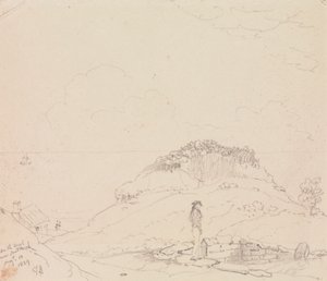 På stranden nära Sandrock, 13 augusti 1829 av Capt. Thomas Hastings