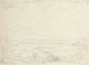 Solnedgång, Beachley, 29 maj 1846 av Capt. Thomas Hastings