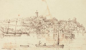 West Cowes, Isle of Wight av Capt. Thomas Hastings