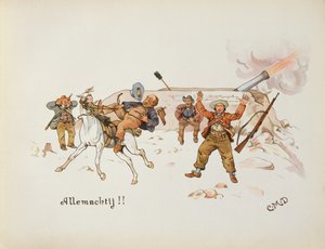 Allemachtij, från The Leaguer of Ladysmith, 1900 av Captain Clive Dixon