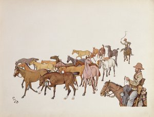 The Volunteers Ponies, från The Leaguer of Ladysmith, 1900