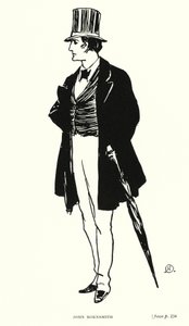 Dickens karaktär: John Rokesmith (litho)