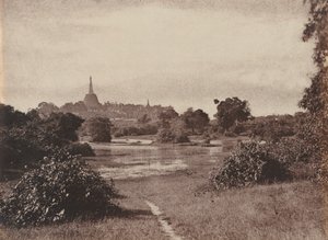 Rangoon. Utsikt nära sjön