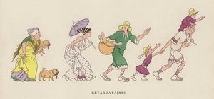 Illustration för raser i antiken av Caran D