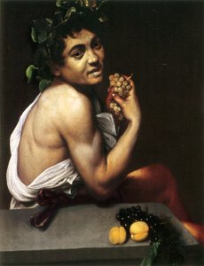 Självporträtt som Bacchus
