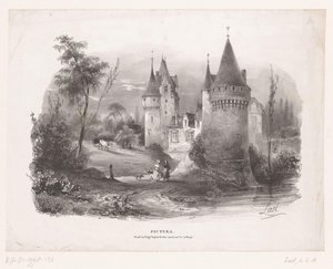 Kasteel Pictura (serietitel på objekt) av Carel Christiaan Antony Last