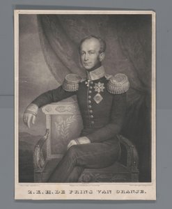 HKH Prinsen av Orange (titel på objekt) av Carel Christiaan Antony Last