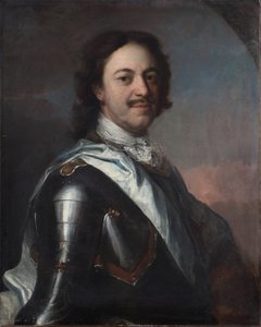 Livsporträtt av kejsar Peter I den store 1672-1725