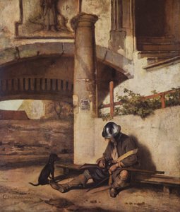 Holländska: Grindvakten av Carel Fabritius