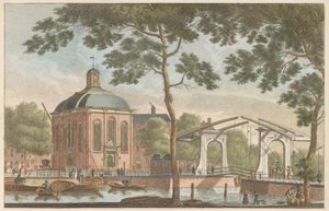 Lutherska kyrkan i Rotterdam, ca 1790 Den lutherska kyrkan i Rotterdam / L