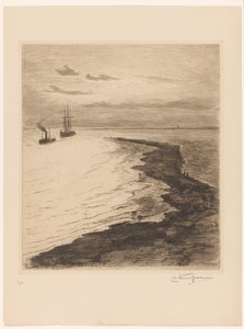 Hamninlopp av Carel Nicolaas Storm van 