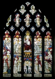 Latchford, Christchurch, Shrigley & Hunt (1873-1982), Carl Almquist, Kristus i ära dyrkad av änglar, 1887