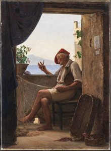 En fiskare från Sorronto, Italien