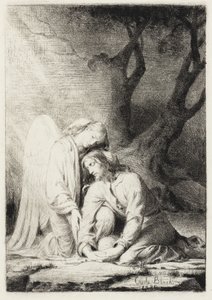 Kristus i Getsemane av Carl Bloch