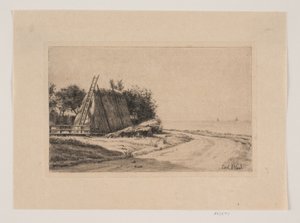Landskapet med Höstacken av Carl Bloch