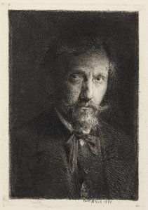 Självporträtt av Carl Bloch