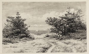 Utsikt mot havet av Carl Bloch