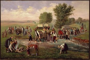 The Handcart Company, Carl Christian Anton Christensen (1832-1912) av Carl Christian Anton Christensen