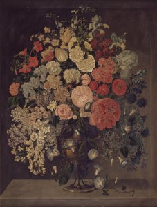 En stor vas med blommor av Carl Christian Seydewitz