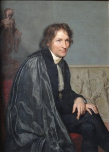 Porträtt av skulptören Bertel Thorvaldsen 1770-1844, 1814