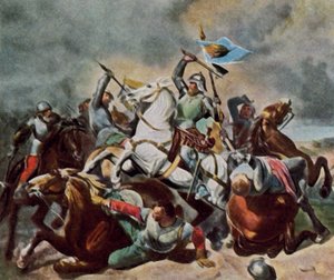 Albrecht Achilles i strid med Nürnbergarna