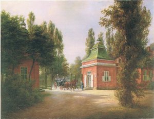 ingången till den nya trädgården (Potsdam)
