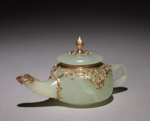 Miniatyr tekanna, ca 1896 av Carl Fabergé