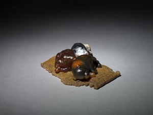 Valpar på matta, sent 1800-tal - början av 1900-talet av Carl Fabergé