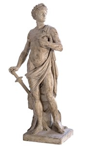 Kärlek till landet. Allegori som symboliserar patriotism, 1777 av Carl Frederik Stanley