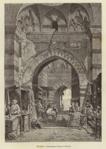 Egypten - Ingång till Khan el-Khalili