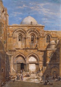 Heliga gravens kyrka, Jerusalem, 1862