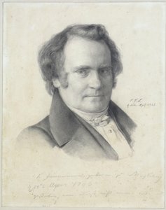 Karl Leberecht Immermann av Carl Friedrich Lessing