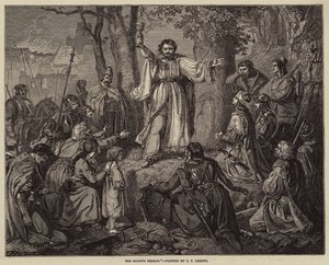 Hussitepredikan av Carl Friedrich Lessing