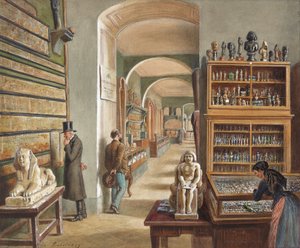 Det andra skåpet i den egyptiska kollektionen