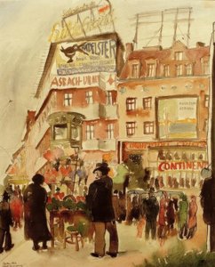 Berlin, Potsdamer Platz av Carl Grossberg