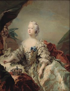 Louise av Storbritannien 1724-1751, drottning av Danmark, 1747.