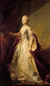Louise av Storbritannien drottning av Danmark av Carl Gustaf Pilo