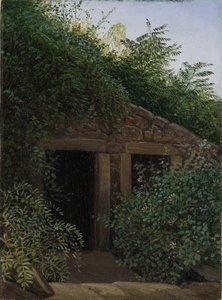 Ett övervuxet gruvschakt av Carl Gustav Carus