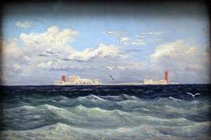 Tyska: Mittelländische Seefestung Medelhavsöns fästning av Carl Gustav Carus
