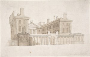 Gamla amiralitetet i London av Carl Gustav Carus