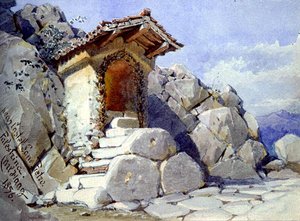 Madonnaletta nära Castel San Pietro, Palestrina, Sabine Hills av Carl Haag