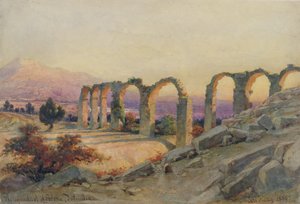 Akvedukten i Salona, Dalmatien, 1854