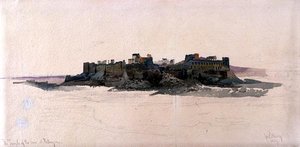 Solens tempel i Palmyra av Carl Haag